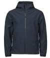 T9524 9524 Tee Jays Performance Hooded Soft Shell Jacket Deep Navy colour image